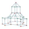 Christmas Gift! VEVOR Tent Fort Building Kit for Kids STEM Construction Toy Set Castle 120PCS