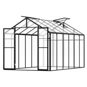 Transform Your Backyard Into a Garden Oasis with the VEVOR 8x12 Ft Polycarbonate Greenhouse
