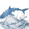 Christmas gifts! VEVOR Remote Control Shark Toy 2.4 GHz High Speed RC Boat for Kids Adults Gift