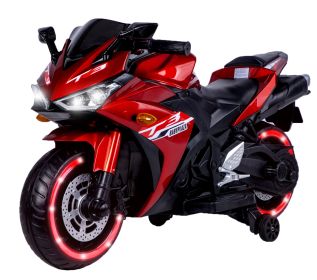 kids motorcycle 12V motorcycle for kids 3 4 5 6 years Boys Girls 12v7ah kids motorcycle ride on toy with Training Wheels/manual throttle/ drive by han