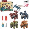 5 Pack Dinosaur Toys for Kids Age 3+, Take Part Toys Dinosaur STEM Building Toys Set for Toddler