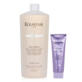 KERASTASE - Blond Absolu Set 2: Shampoo & Fortifying Treatment (Lightened or Highlighted Hair)  2pcs