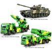 Army Vehicle Models Car Toys Tank Toys Playset for Kids for Plastic, 3 Pack