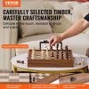 VEVOR Solid Wood Chess Set, 15 inch 2-IN-1 Chess Checkers Game Set, Chess Board Games with Storage Drawer & Weighted Chess Checkers Pieces & 2 Queens