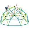 Kids Climbing Dome Tower - 12 ft Jungle Gym Geometric Playground Dome Climber Monkey Bars Play Center, Rust & UV Resistant Steel Supporting 1000 LBS