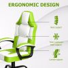 Gaming Chair, Video Game Chairs Breathable PU Leather, Comfy Computer Chair, Racing E-Sport Gamer Chair For Adults kids