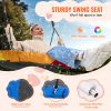 VEVOR Tree Swing 40 In Saucer Swing 750lbs Weight Capacity 900D Oxford Blue