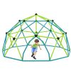 Kids Climbing Dome Tower - 12 ft Jungle Gym Geometric Playground Dome Climber Monkey Bars Play Center, Rust & UV Resistant Steel Supporting 1000 LBS