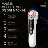 RF & EMS Multi Functional Beauty Devices with Red/Blue Light Therapy, Deep Cleansing On Skin Care Tools