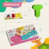 Letter Match Up See and Spelling Words Interactive Word Builder Learning Alphabet Matching Game 102Pcs Educational Toys for 3 4 5 6 Years Old Kids Gir