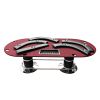 96 inches Poker Table Model 18755 Red with Cup Holders and Chips Tray