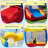 YARD Bounce House Inflatable Bounce House with Basketball Hoop Royal Bouncer for Kids, Outdoor Bouncy House, Durable Seam Forced Buffer Strips