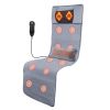 Full Body Electric Massage Mat with Heat Vibration Massage Pad Cushion Back Massage Mattress Chair Pad with Neck Massage Pillow with 10 Vibration Moto