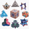 3D Changeable Magnetic Magic Cube For Kids Puzzle Cube Antistress Toy