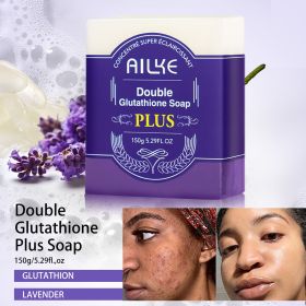 AILKE Glutathione Bleaching Cream, Advanced Lightening Lotion, Glowing Cream For Inner Thighs, Bikini Area Underarms, Natural (Color: Soap)