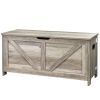 VEVOR Wooden Toy Chest for Kids, Toddler Toy Storage Box with Flip-Top Lid and Safety Hinge