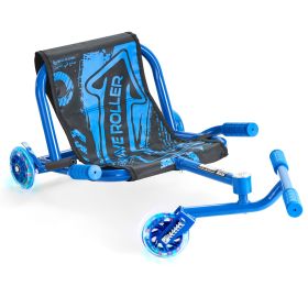 Ride on Scooter 132 lbs Powered by Zig-Zag Motion Drift Cart for Kids Ages 4+ (Default: Default)