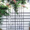 2 Pack Metal Garden Trellis 71" x 17.7" Rustproof Trellis for Climbing Plants Outdoor Flower Support