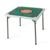 Folding Mahjong Table with Cup Holders for Game Room
