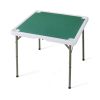 Folding Mahjong Table with Cup Holders for Game Room