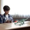 Remote Control Dinosaur Toys Jurassic Realistic RC Dinosaur Rechargeable T-Rex Walking Robot with 3D Eye Roaring Sounds Red Light Remote Control for 3
