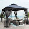 Upgrade Your Backyard Bliss with a transforming10x10 Outdoor Patio Gazebo