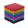 1000pcs 5mm Multicolor Magnet Ball Educational Buck Ball Magnetic Beads Rubik's Cube Assembly Set