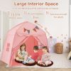 Large Playhouse Tent Kids Play Tent Bed Tent with String Lights