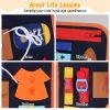 Kids Busy Board Sensory Activity Board Preschool Learning Toys Montessori Educational Gift for 1-6 Years Old Baby Toddler Girls Boys