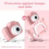 Kids Selfie Camera;  Kids Camera Toys For 3-12 Year Old Boys/Girls; Kids Digital Camera With Video; Christmas Birthday Festival Gifts For Kids ; 32GB