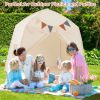 Large Playhouse Tent Kids Play Tent Bed Tent with String Lights